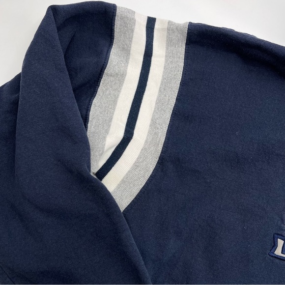 PSU Penn State Nittany Lions Hoodie Men’s M Navy Sweatshirt Champion NCAA - Picture 6 of 10